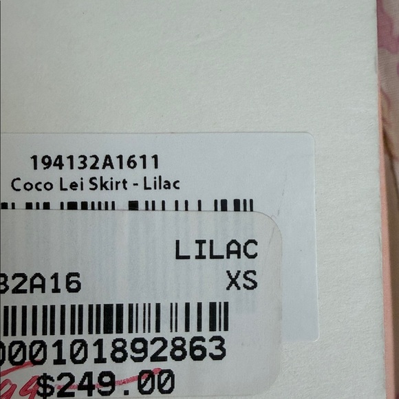 NWT Spell & the Gypsy Coco Lei Midi Maxi Skirt in Floral Lilac - Picture 9 of 11